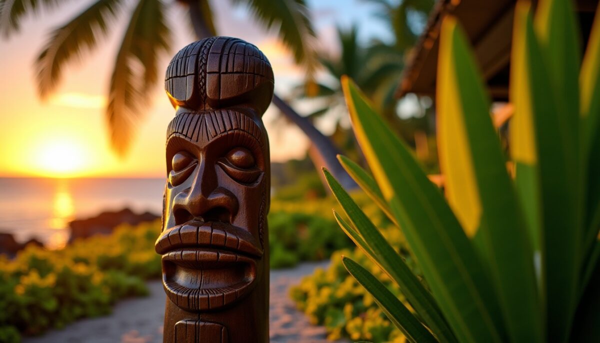 Tiki polynésien : découvrez l'art derrière la sculpture avant d'acheter votre souvenir