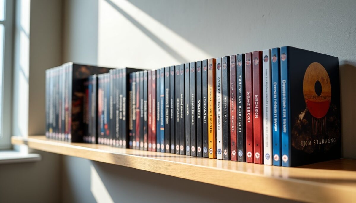 Budget collection de steelbooks : prix moyens par catégorie